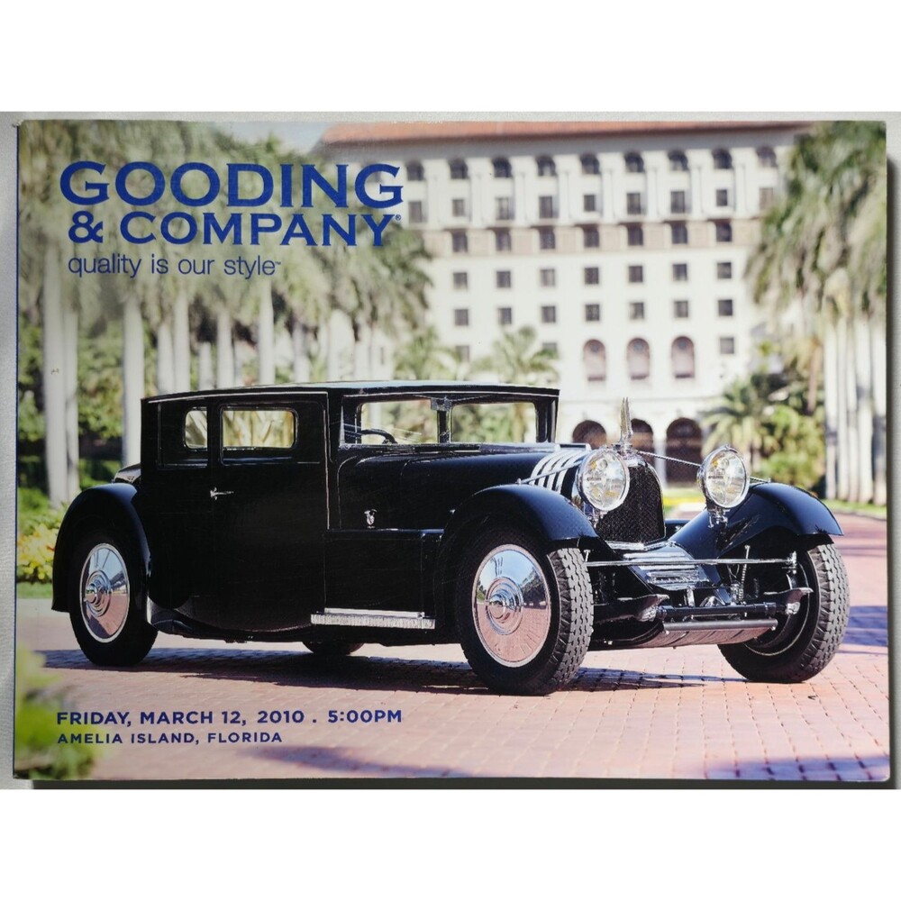 2010 Gooding & Company Amelia Island Auction March Vintage Antique Cars Florida